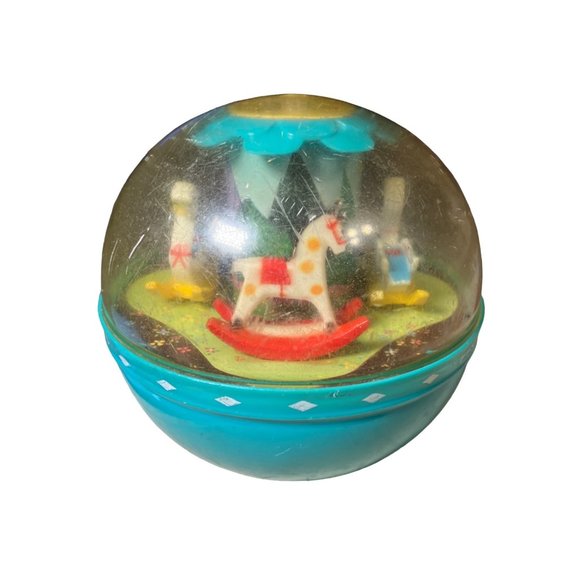 Fisher Price Roly Poly Chime Ball Toy. vintage - Picture 6 of 9